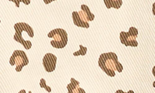 7 For All Mankind Leopard Print Denim Jacket & Wide Leg Pants Set In Animal Print