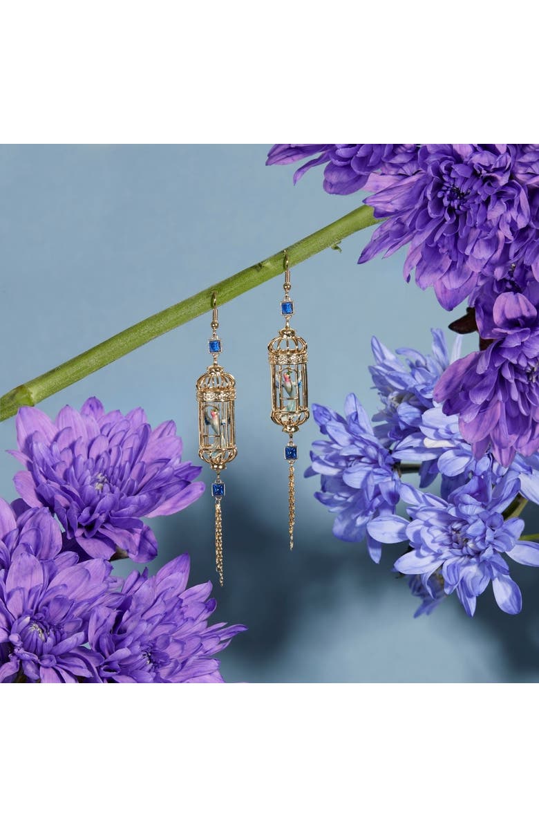 Bill Skinner Studio Bird Cage Drop Earrings, Alternate, color, Bird Cage