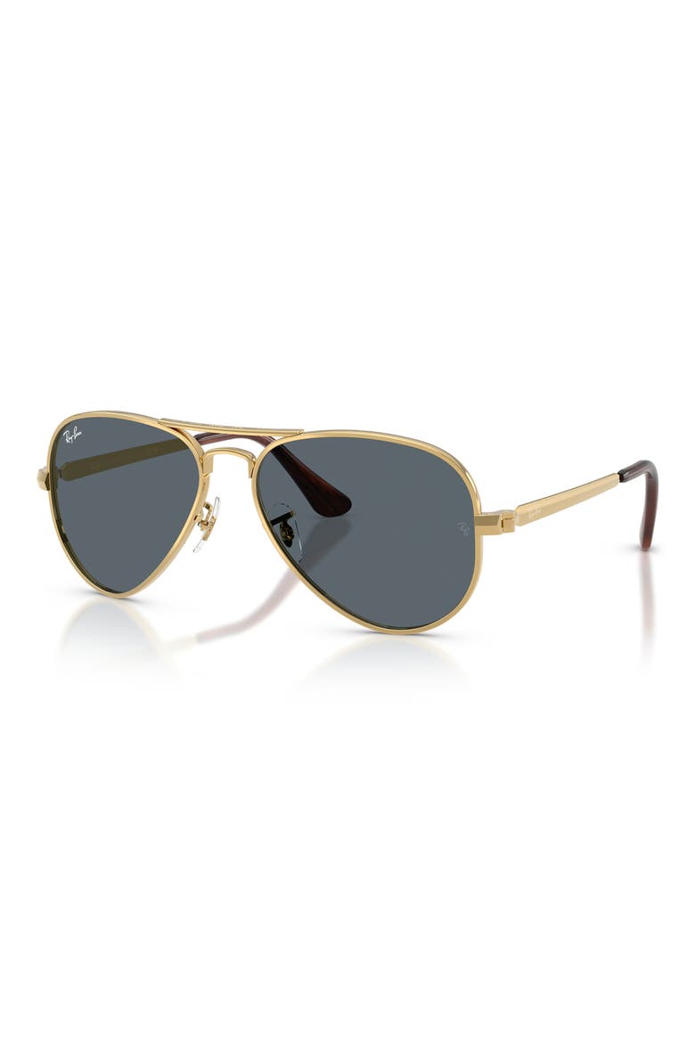 The Aviator Max 58mm Pilot Sunglasses, Alternate, color, ARISTA / BLUE