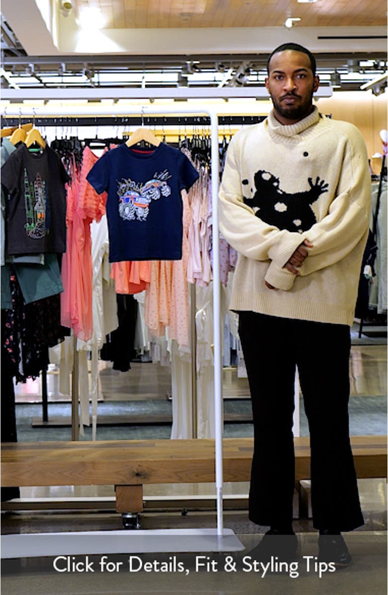 Kids' Monster Truck Glow in the Dark Cotton Graphic T-Shirt, sales video thumbnail