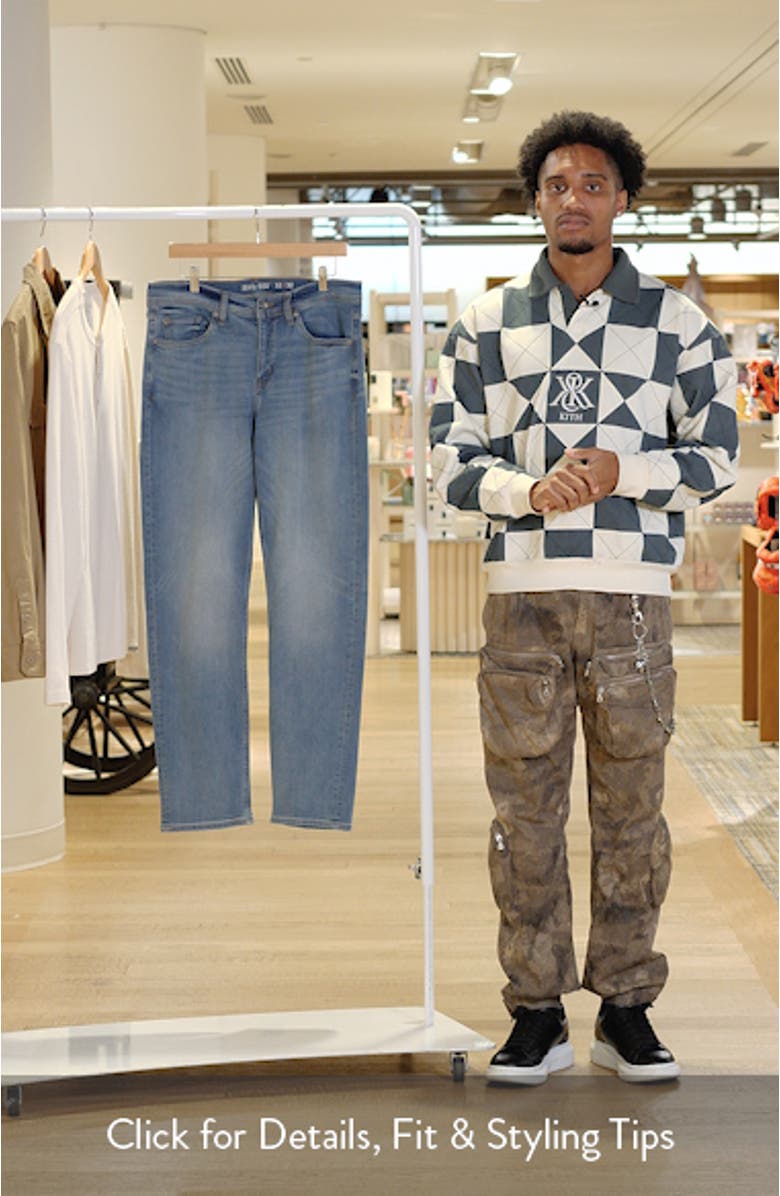 Slim Straight Fit Jeans, sales video thumbnail