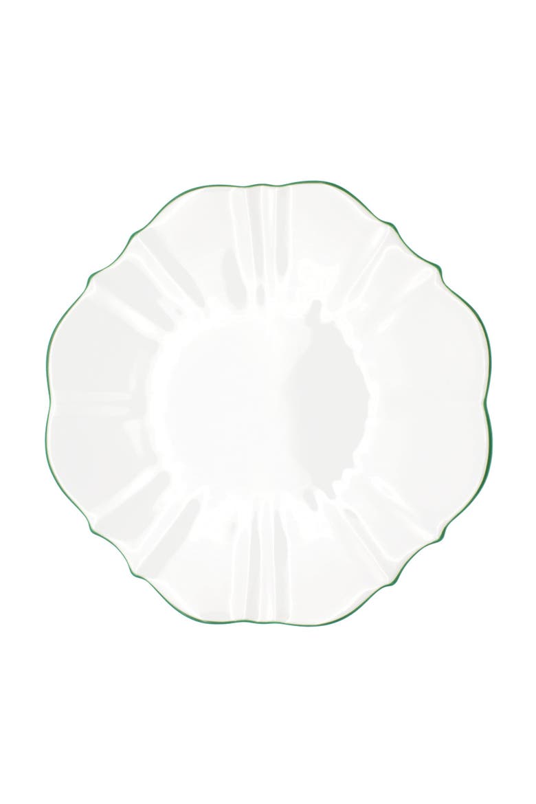 Amelie Charger Plate, Main, color, Forest Green