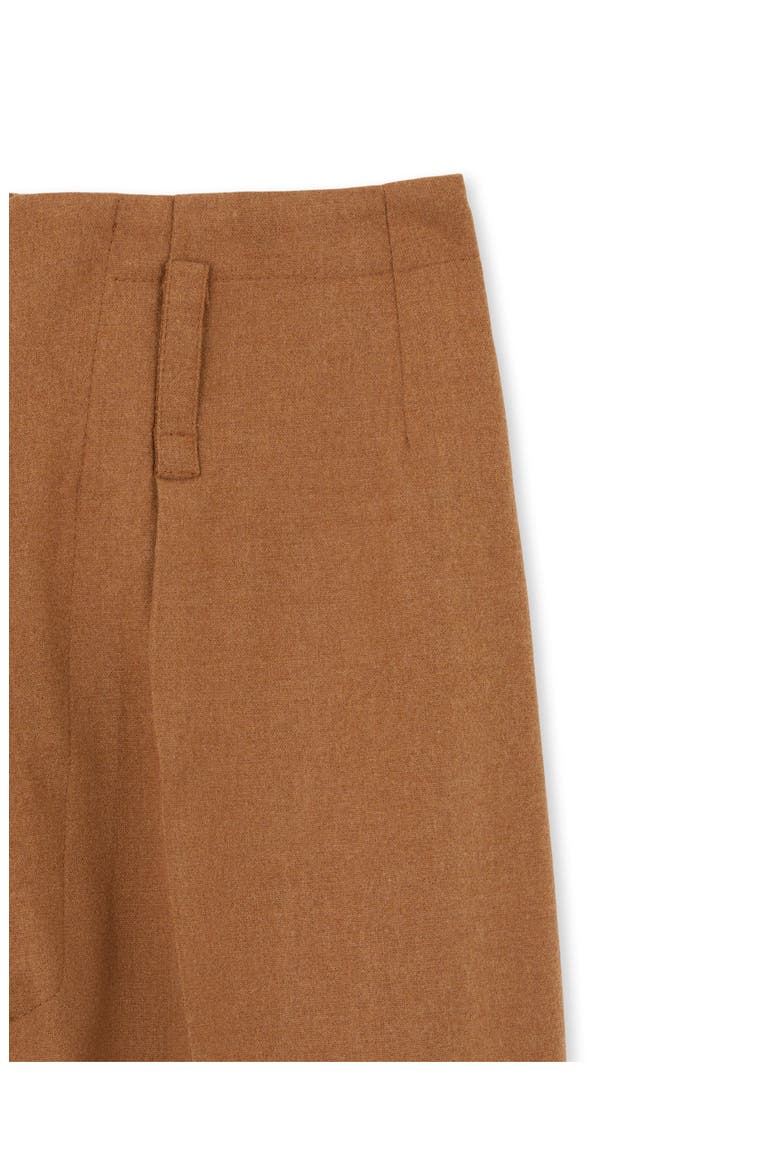Farrah Pences Flannel Trousers, Alternate, color, CAMEL