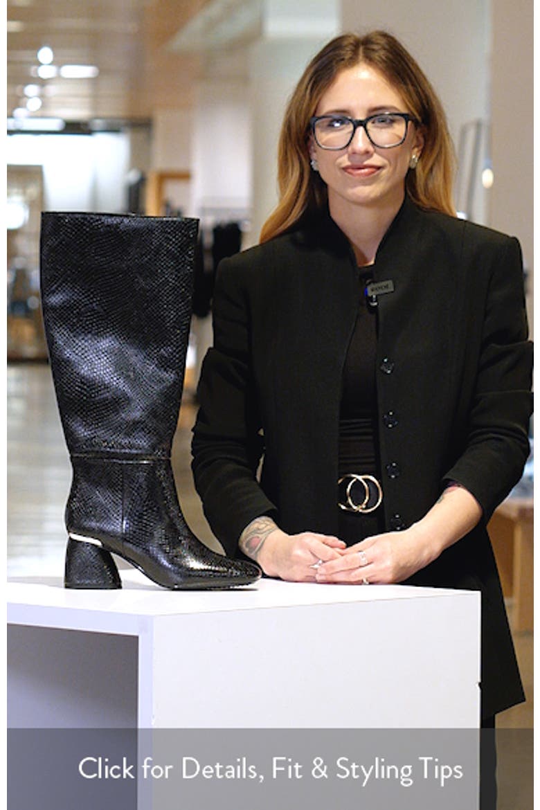 Cana Knee High Block Heel Boot video