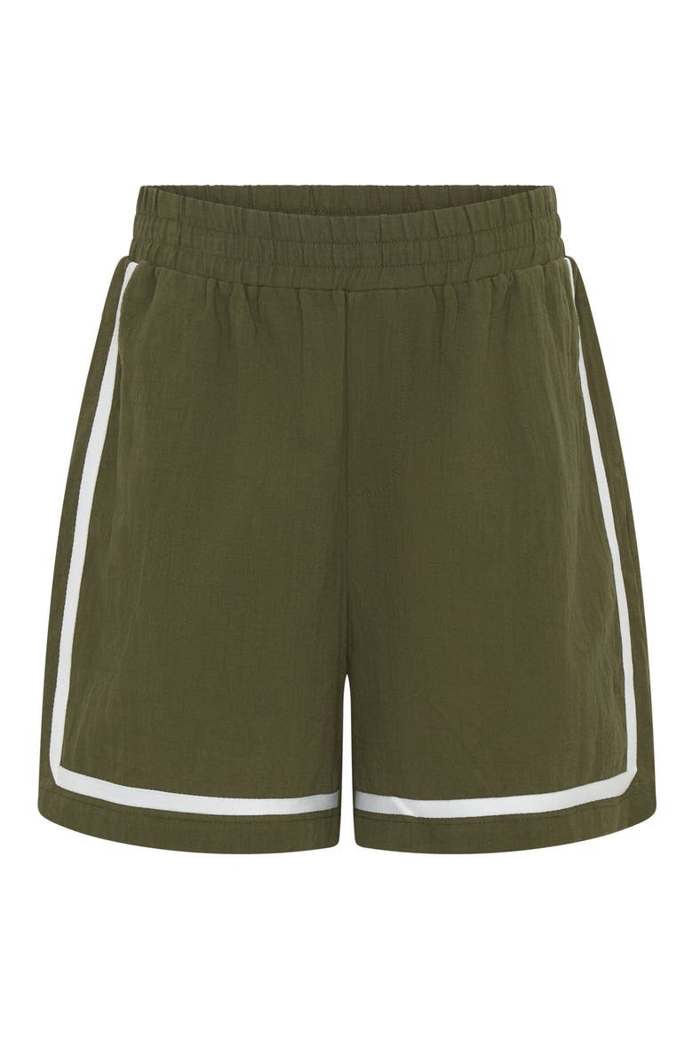 Kids' Cotton Cabana Shorts, Main, color, OLIVE