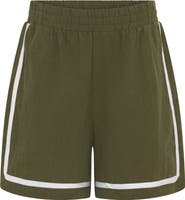 TINY TRIBE Kids' Cotton Cabana Shorts