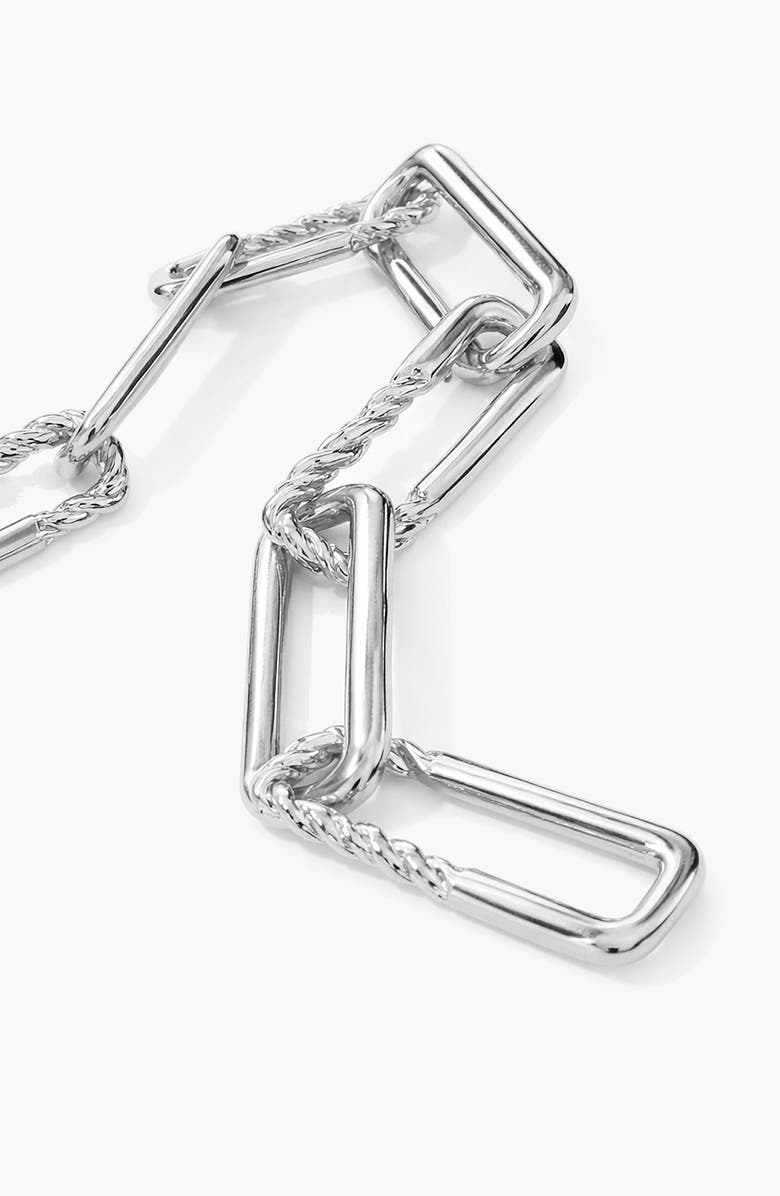 YOJ Oto Maxi Rope Chain Bracelet, Alternate, color, Silver