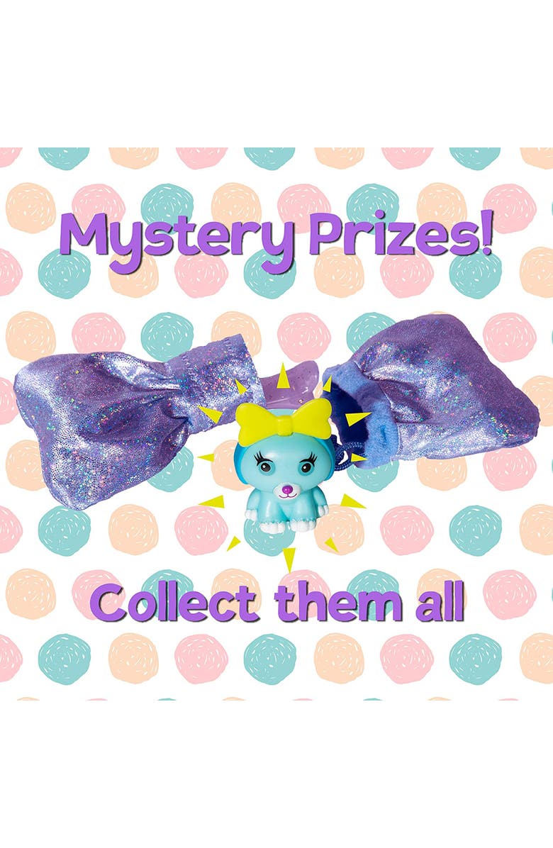 Little Bow Pets Regular 6 Inch Plush Puppy Bow Pet, Alternate, color, Multicolored