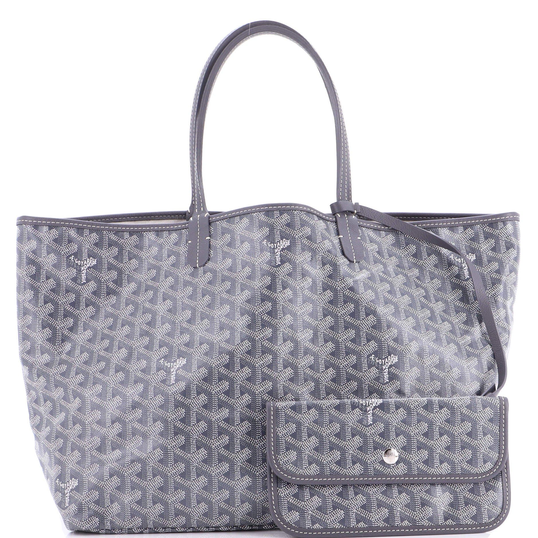 Pre-Owned Goyard Saint Louis Tote Coated Canvas PM, Main, color, 