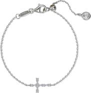 Lafonn Eden Baguette Cross Bracelet