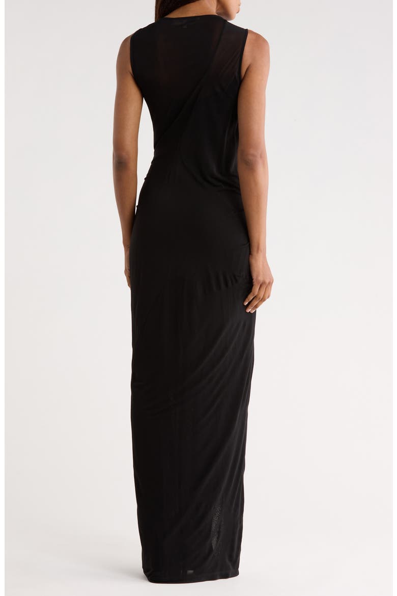Veronica Sleeveless Maxi Dress, Alternate, color, BLACK
