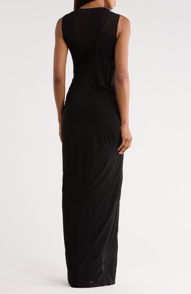 Diane von Furstenberg Veronica Sleeveless Maxi Dress, Alternate, color, Black