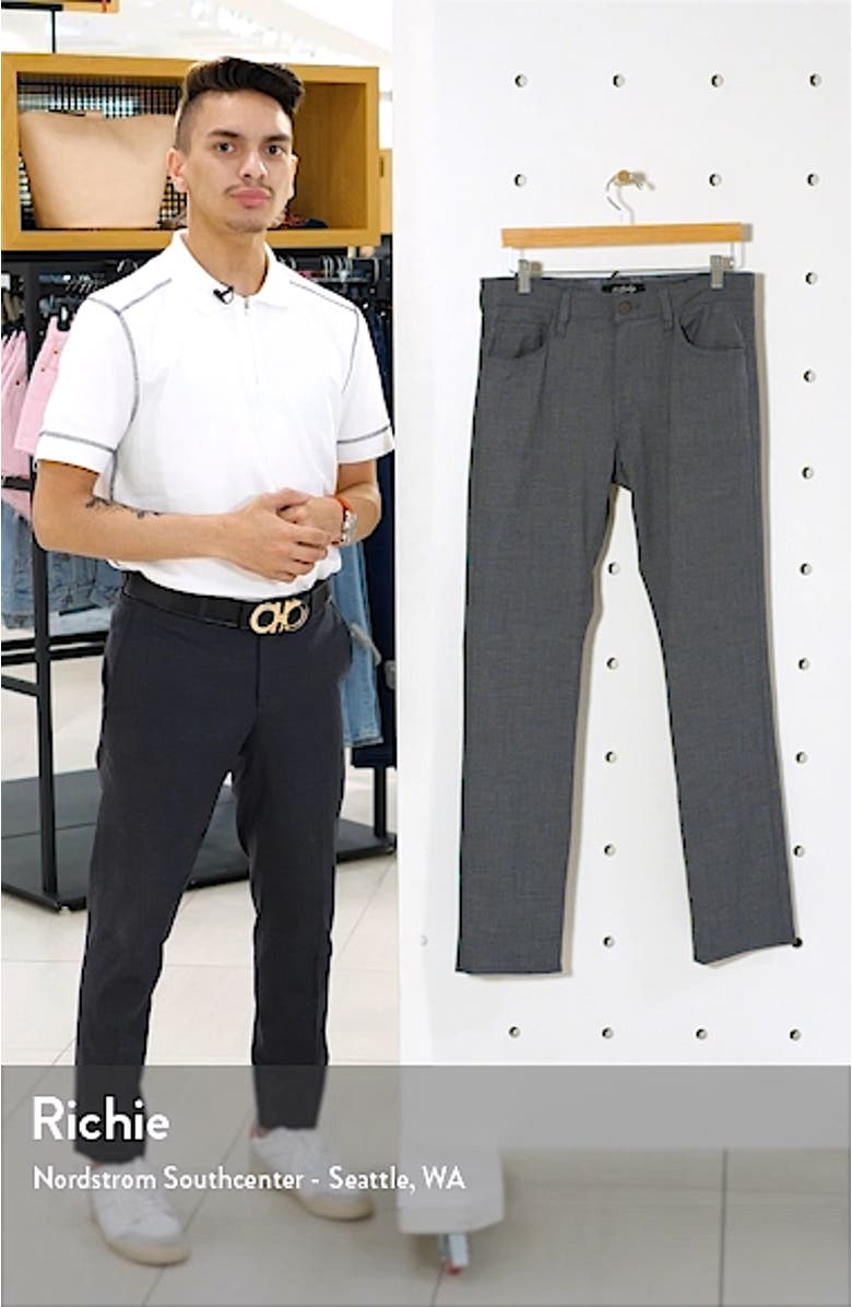Courage Straight Fit Five-Pocket Pants, sales video thumbnail