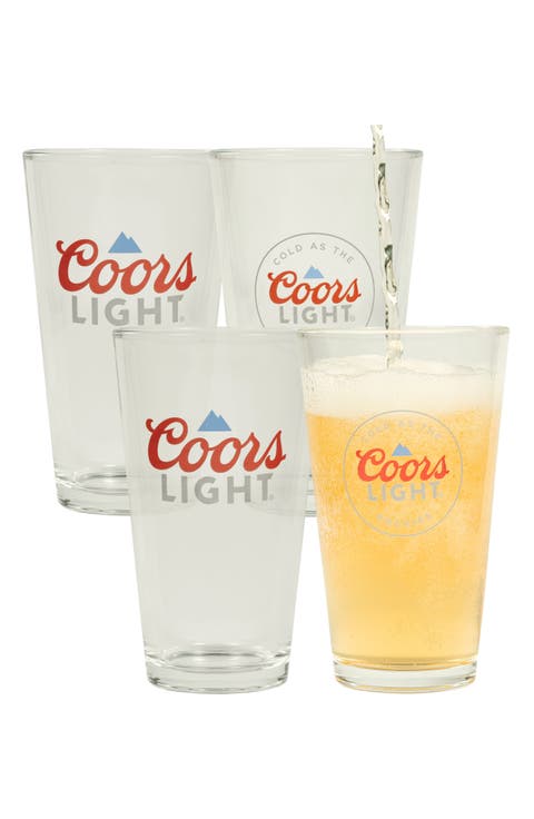 Set of 4 Coors Light® Pint Glasses