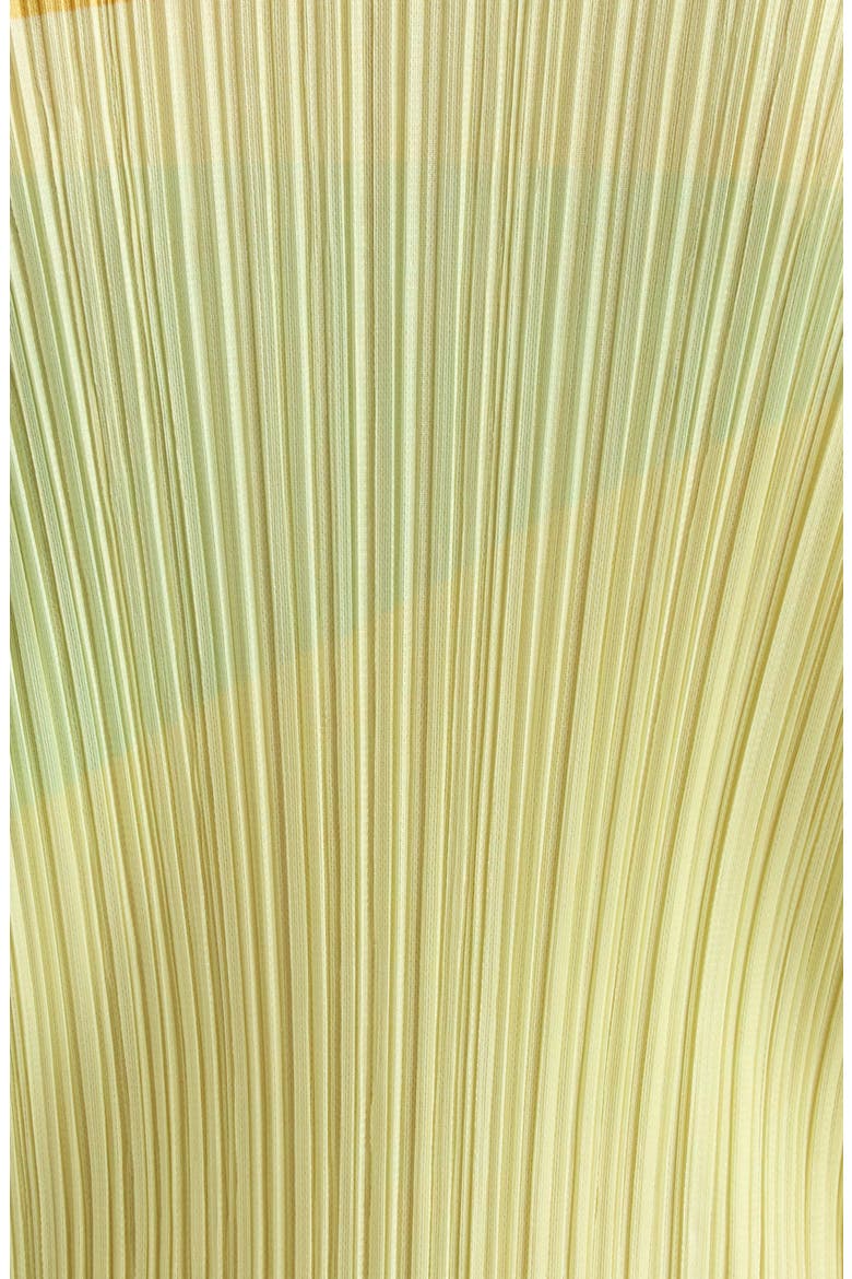 Orbit Pleated Top, Alternate, color, YELLOW