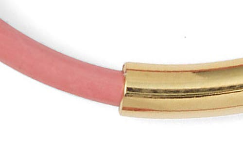 Lady Grey Leather Bond Bracelet In Multi