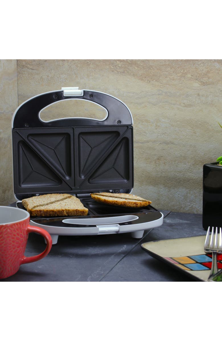 Better Chef Nonstick Sandwich Maker Grill, Alternate, color, White