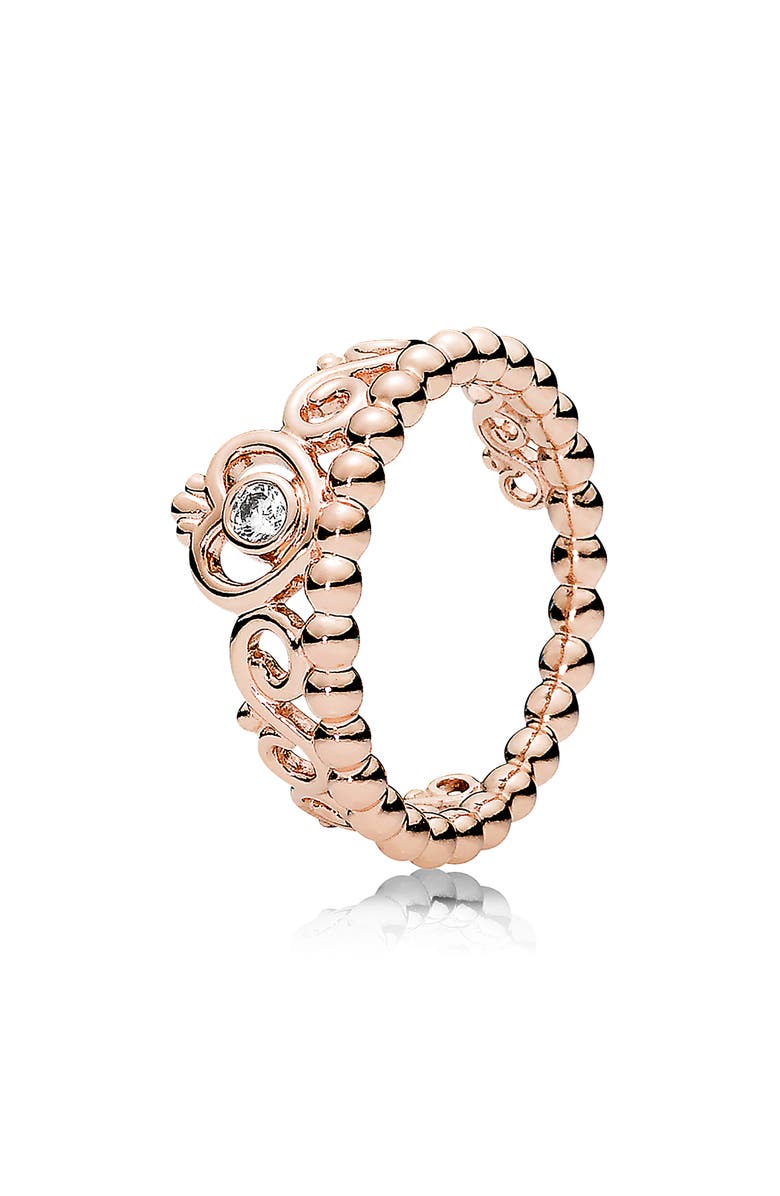 PANDORA Rose My Princess Tiara Ring, Main, color,