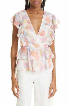 Rowyn Frill Detail Tie Top