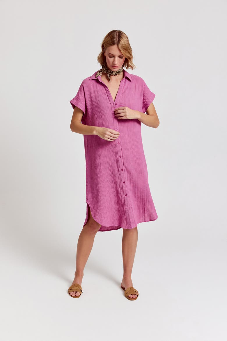The Lea Dress, Alternate, color, Orchid