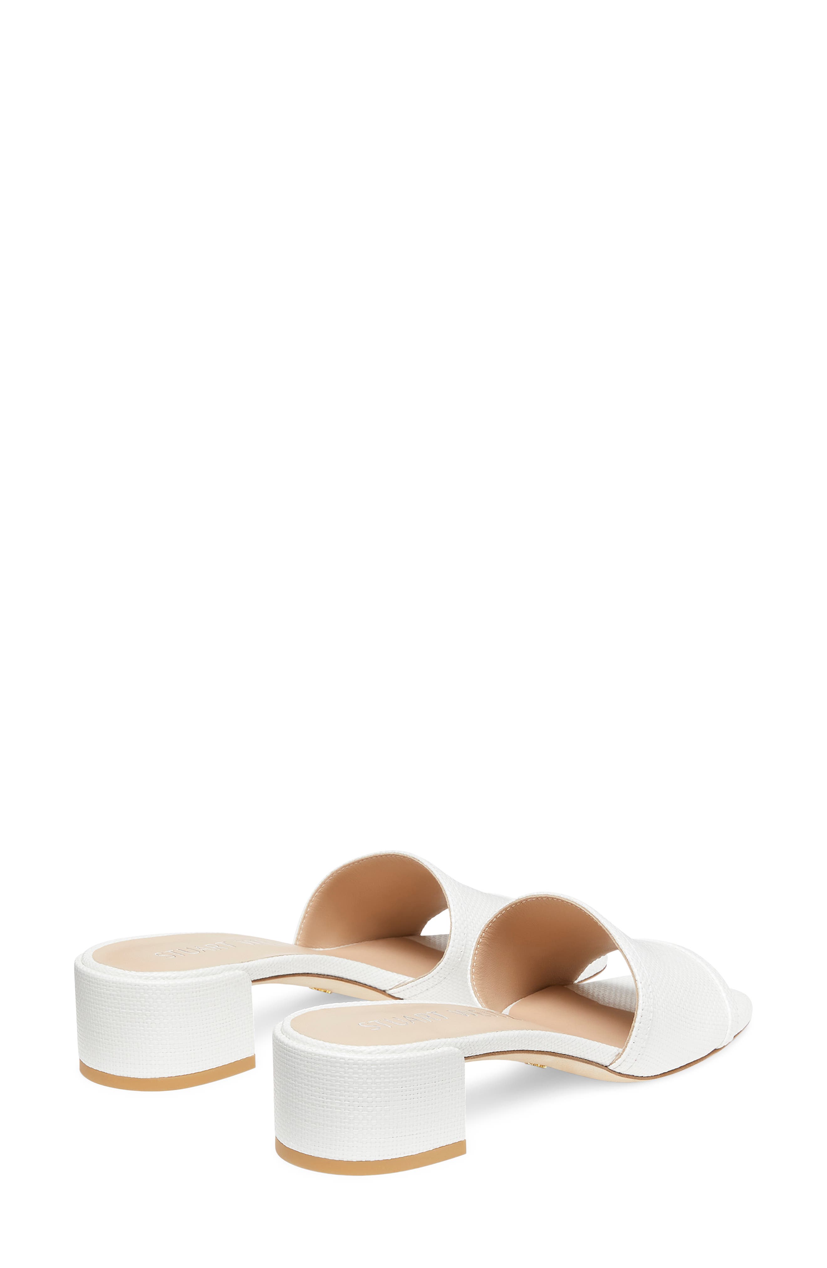 Stuart Weitzman Cayman 35 Block Slide Sandal, Alternate, color, 