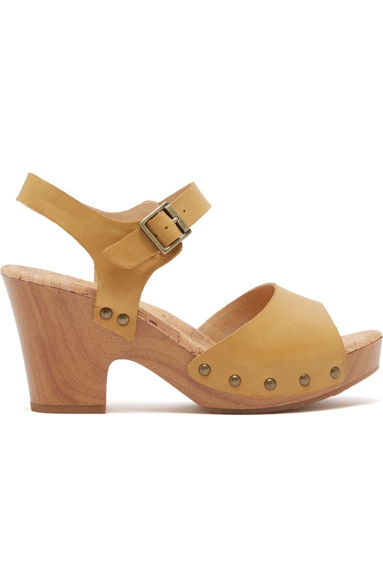KORKS Brionna Leather Platform Block Heel Sandal, Alternate, color,