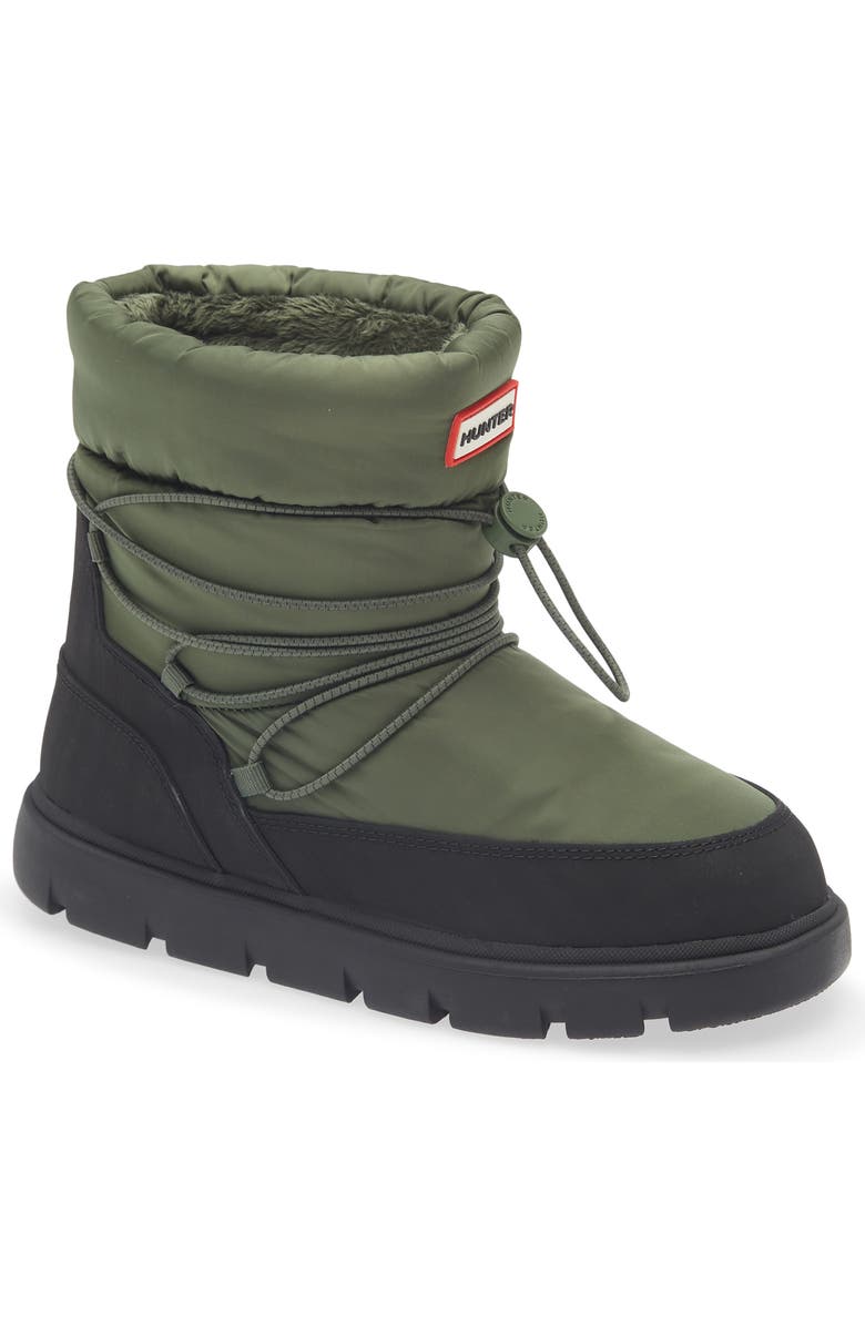 Hunter Kids' Cozy Boot, Main, color, Medium Green