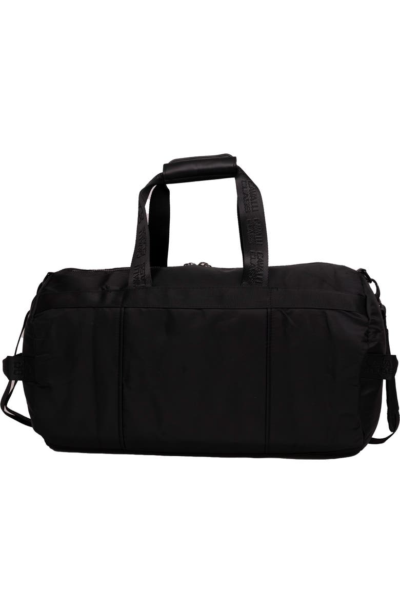 Roberto Cavalli Logo Duffle Bag, Alternate, color,