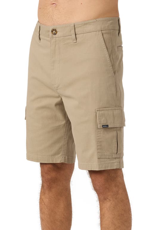 O'neill Trails Cargo Shorts In Khaki