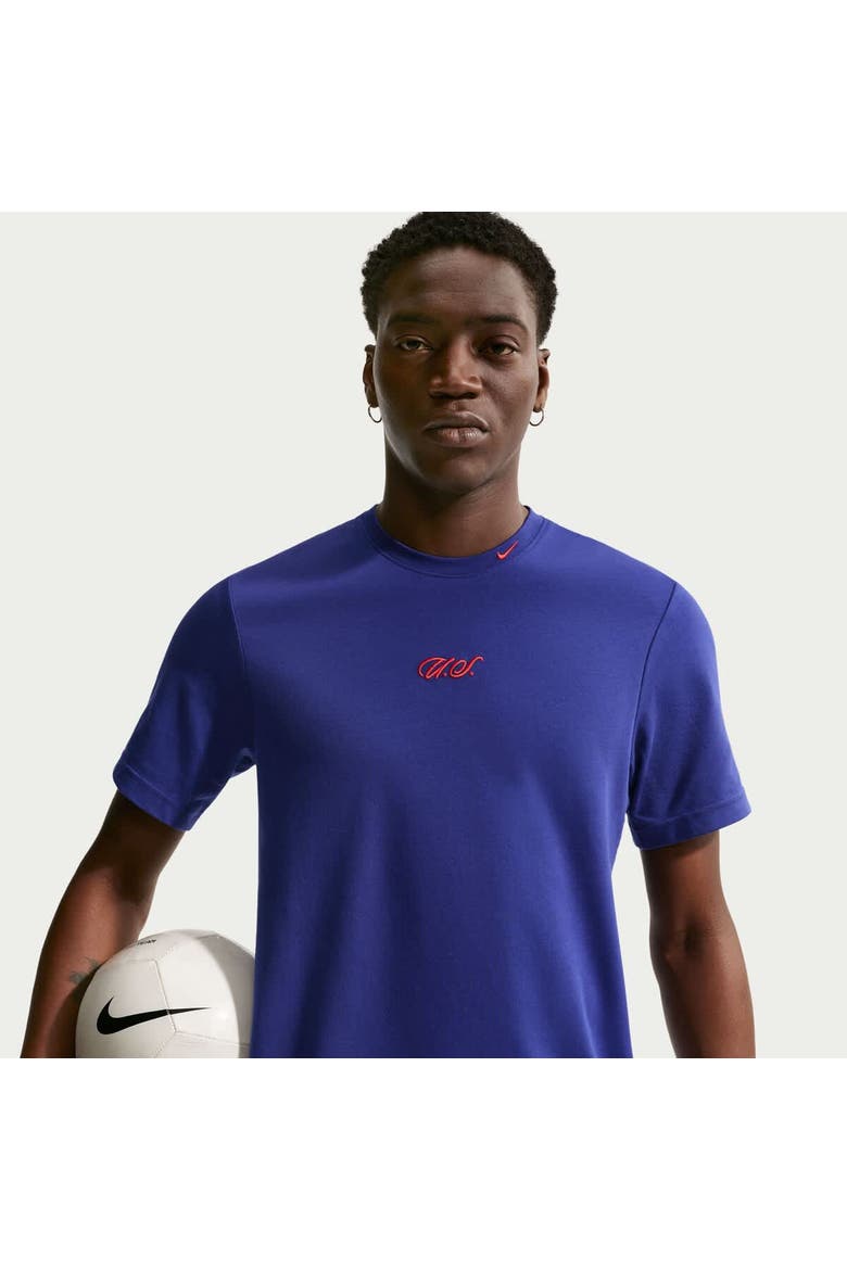 Men's Nike Royal USMNT 2026 Primary Statement Dri-FIT T-Shirt, Alternate, color, Royal