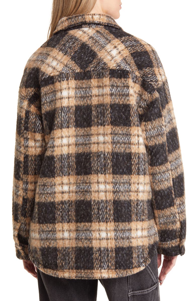 Thread & Supply Plaid Woven Shacket, Alternate, color,