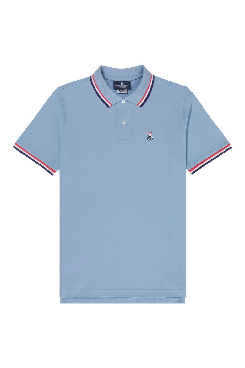 Bower Tipped Short Sleeve Polo, Alternate, color, 442 BELAIR