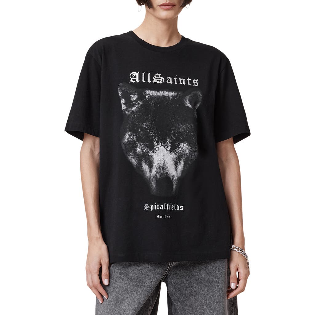 ALLSAINTS ALLSAINTS DAWN OVERSIZE COTTON GRAPHIC T-SHIRT