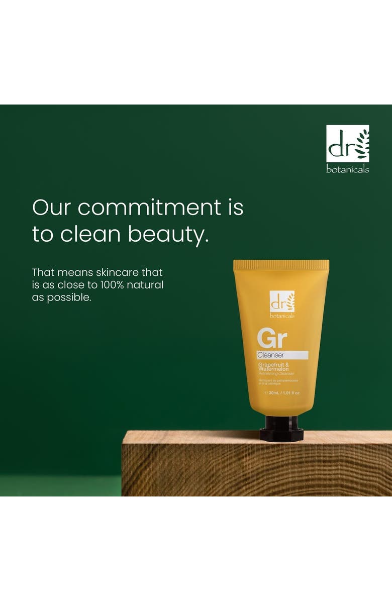 DR BOTANICALS Grapefruit 
Watermelon Refreshing Cleanser 30ml x 3 Trio Set, Alternate, color, 