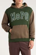 Museum of Peace & Quiet University Logo Colorblock Cotton Hoodie