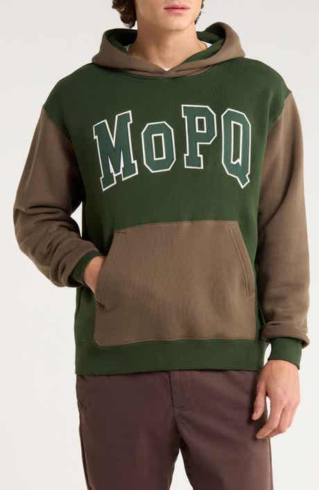 Museum of Peace & Quiet University Logo Colorblock Cotton Hoodie