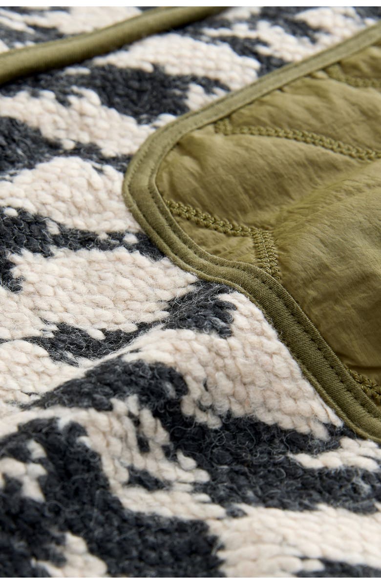 NEXT Mixed Media Jacket, Alternate, color, Green