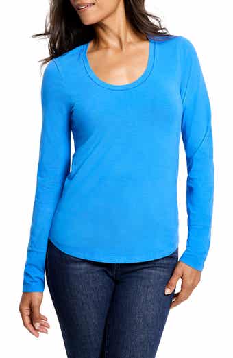 NZT by NIC+ZOE Scoop Neck Long Sleeve T-Shirt