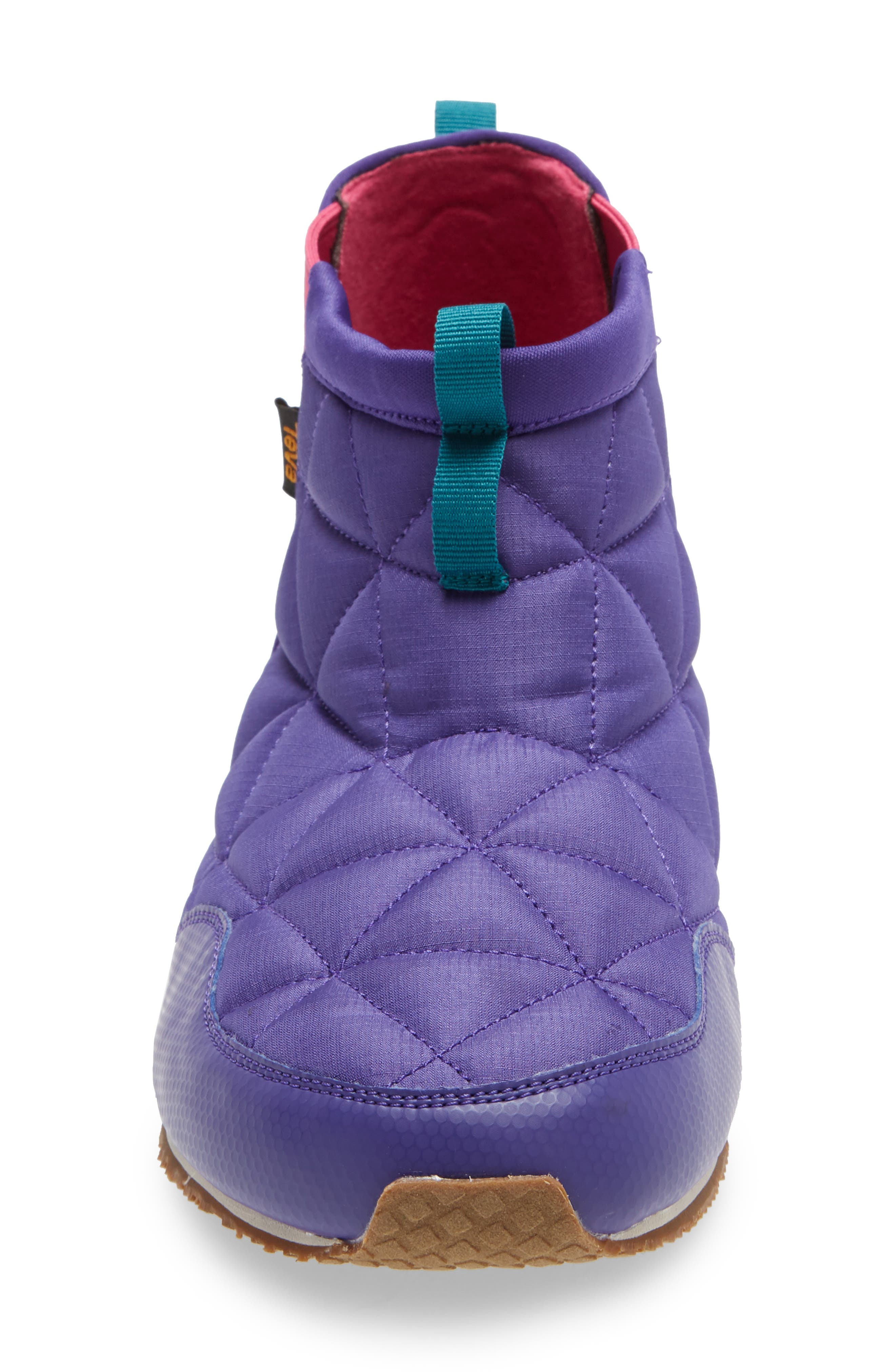 Ember Quilted Bootie, Alternate, color, ULTRAVIOLET