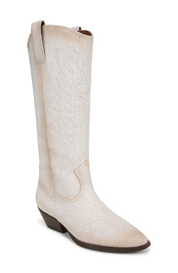Zodiac Women's Morghan Tall Western Boots In White