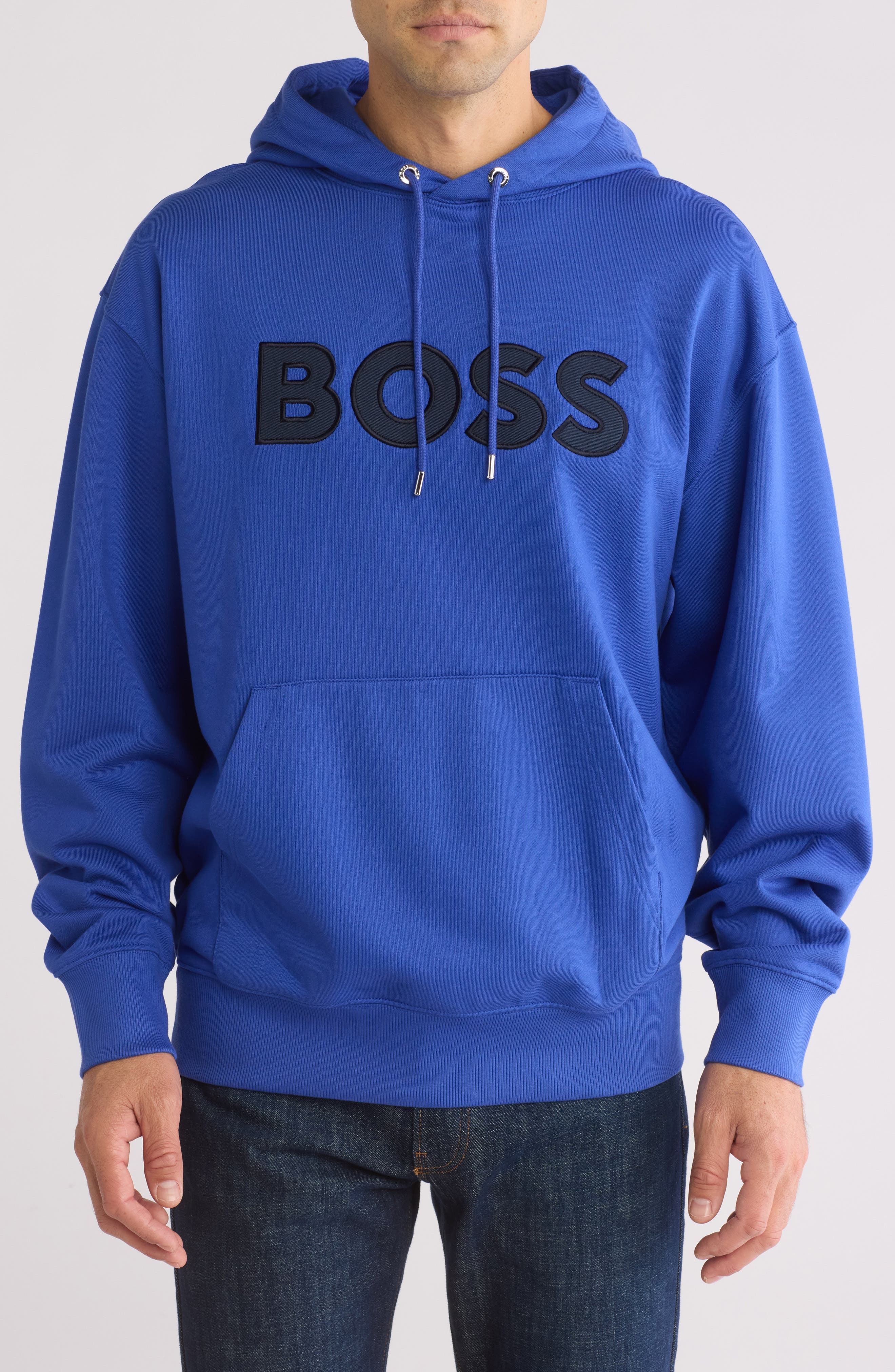 Sullivan Appliqué Oversize Cotton Logo Hoodie
