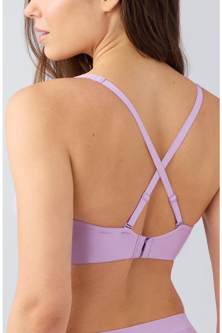 Ever Flexing Underwire Bra, Alternate, color, LAVENDER SAGE