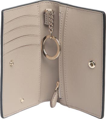 Small Keyring Wallet Margaux Small Pouch Wristlet Kate Spade Black