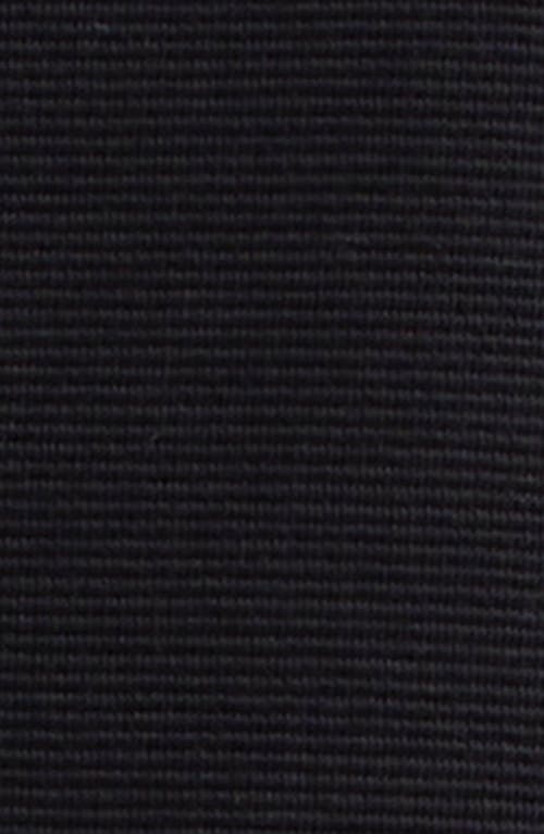 Emporio Armani Ottoman Stretch Cotton Short Jacket In Black