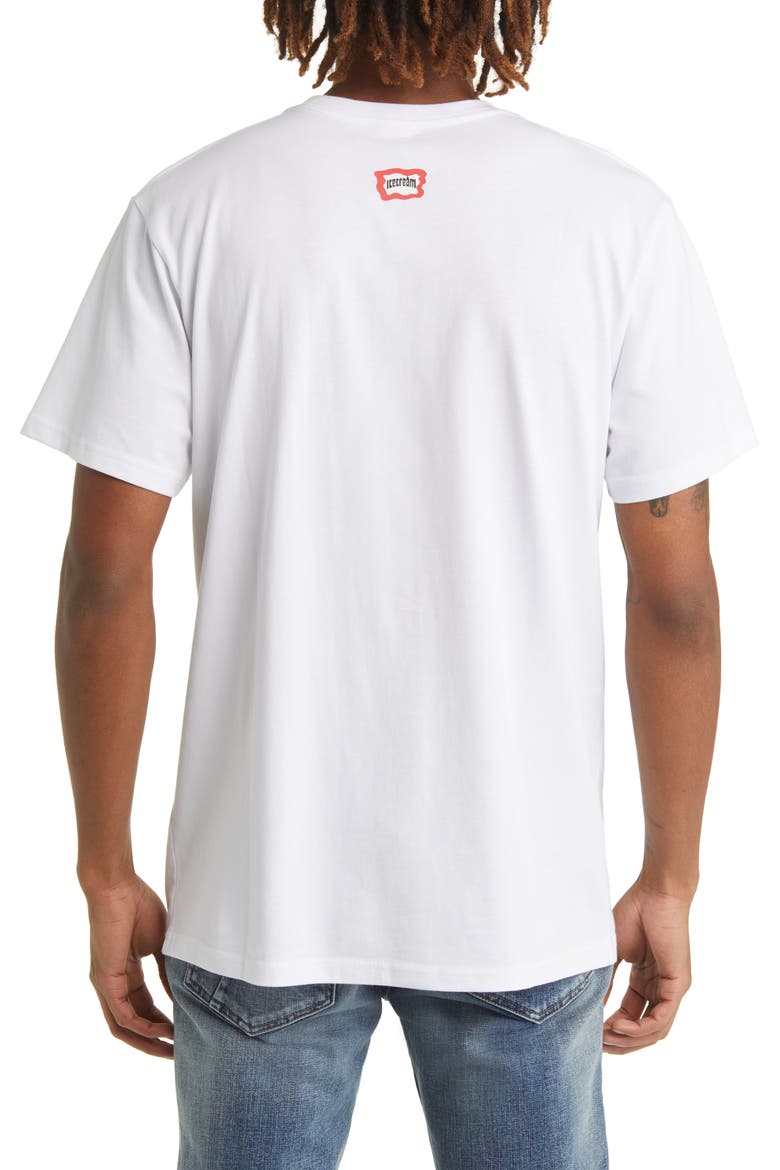Wavy Graphic Tee, Alternate, color, WHITE