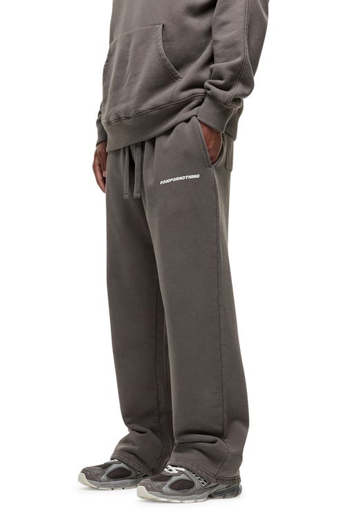Good For Nothing Vintage Wash Taupe Baggy Jogger In Brown