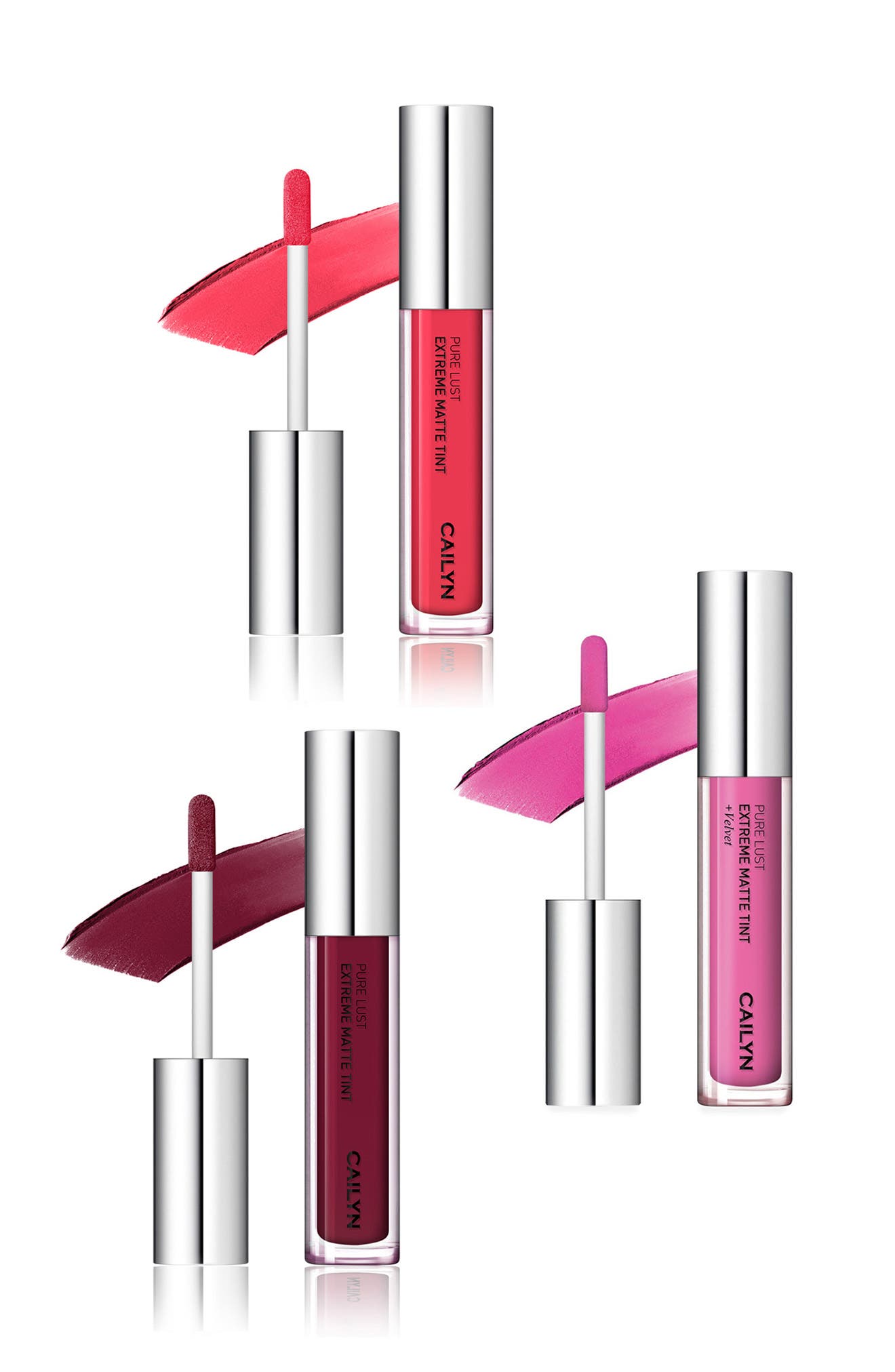 CAILYN 8 Blossom Matte Lip Trio: Pure Lust Extreme Matte Glosses ...