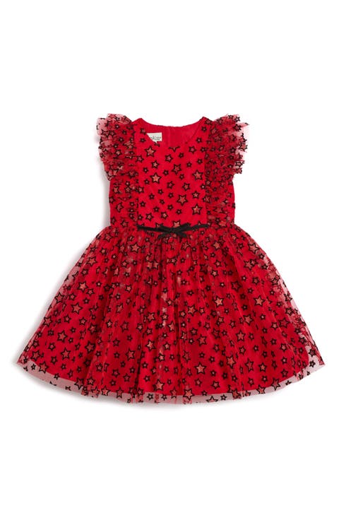 Kids' Sparkle Star Tulle Dress (Toddler & Little Kid)