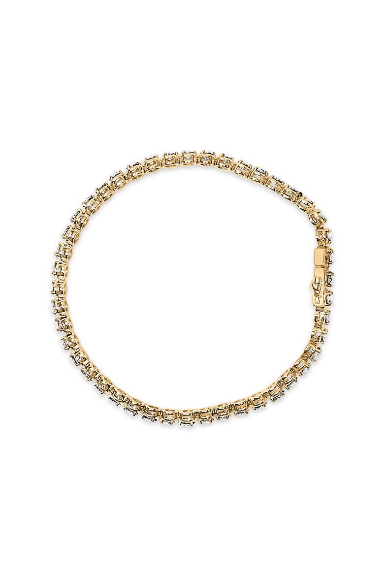10K Yellow Gold 5.0 Cttw Diamond Tennis Bracelet, Alternate, color, Yellow Gold