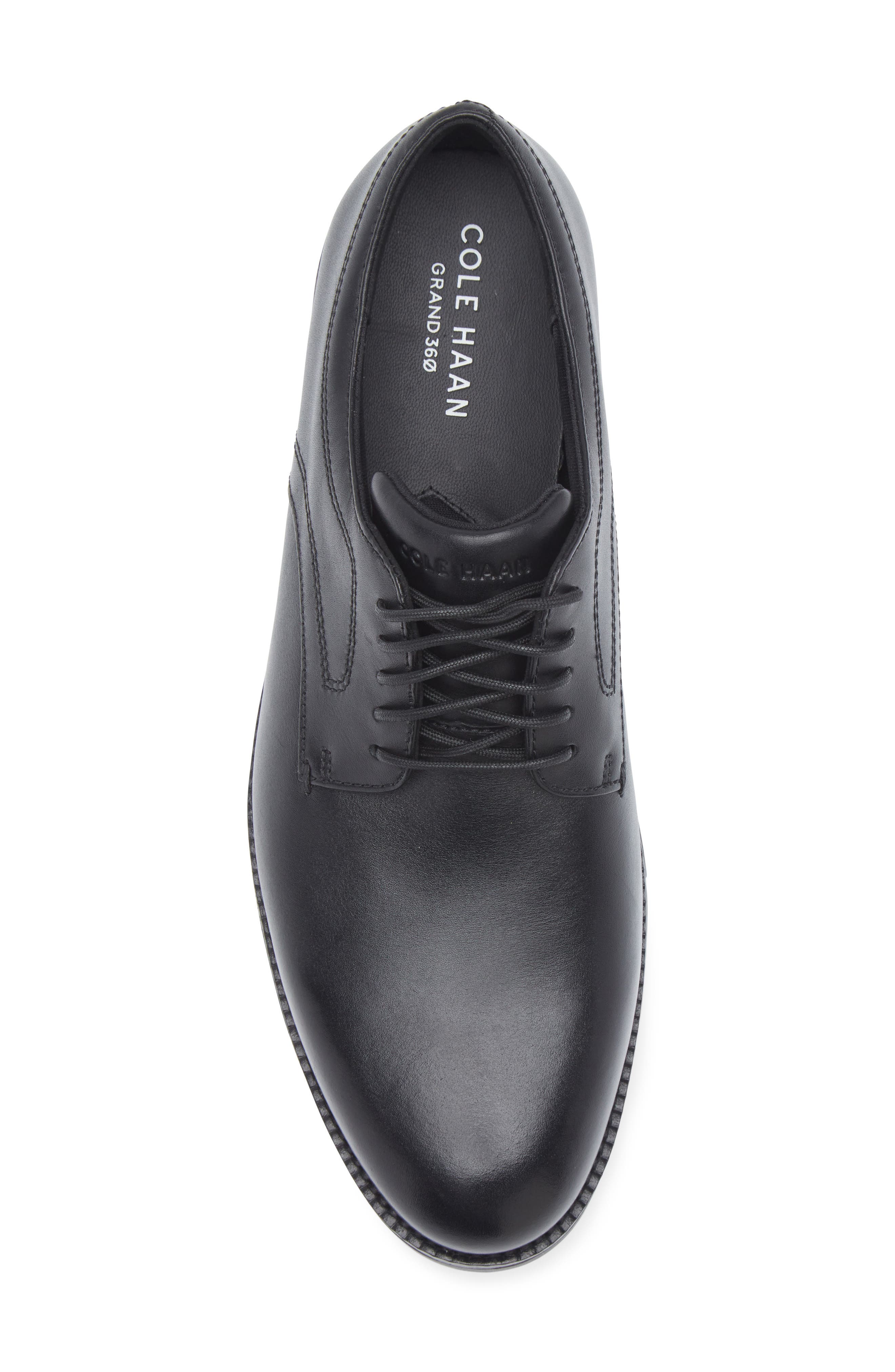 Cole Haan FlexGrand 360 Plain Toe Derby, Alternate, color, Black
